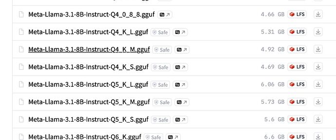 GGUF 格式的 Llama-3.1 8B 模型示例