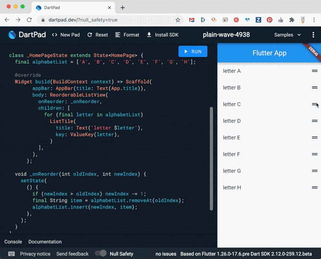 ReorderableListView 现已支持抓取控点,便于鼠标轻松拖动